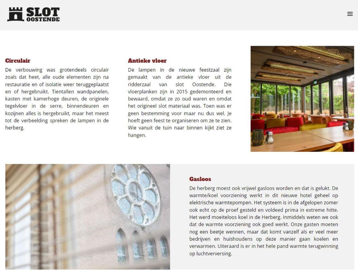 Slot Oostende Goes Exterior foto